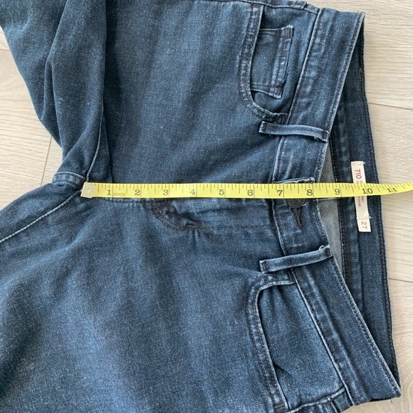 Levi’s 710 Super Skinny Raw Hem Mid Rise Jeans - Picture 15 of 16